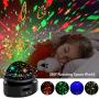 Moredig Night Lights for Kids, Universe Star Projector 360 Degree Rotation Space Light Projector with USB Cable for Bedroom - Black