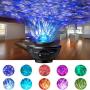 Star Night Light Projector Bedroom, Galaxy Projector Light Ocean Wave Projector w/LED Nebula Cloud and Bluetooth Music Speaker As Gifts Decor Birthday Party Wedding Bedroom Living…