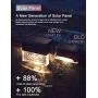 Solar Deck Lights Fence Post Lights Outdoor Lighting Garden Decorative - Permanent On All Night (6Pack)