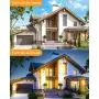 WENFENG Dusk to Dawn Sensor Outdoor Wall Light Fixtures with Waterproof Anti-Rust Matte White Finish, Clear Glass Shade, Wall Mount Exterior Lights for House Porch Garage Outside WENFENG Dusk to Dawn Sensor Outdoor Wall Light Fixtures with Waterproof Anti-Rust Matte White Finish, Clear Glass Shade, Wall Mount Exterior Lights for House Porch Garage Outside