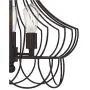 Hansel Bronze Cage Plug in Swag Pendant Chandelier 19 1/2'' Wide Industrial LED Edison 3-Light Fixture for Dining Room House Foyer Kitchen Island Entryway Bedroom Living Room - Franklin Iron Works