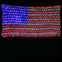 American Flag Lights with 420 Super Bright LEDs,KAZOKU Waterproof Led Flag Net Light of The United States for Yard,Garden Decoration, Festival, Holiday, Party Decoration,Christmas Decorations