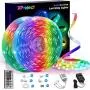 XProject 65.6 Feet Led Strip Lights, Led Lights for Bedroom, Color Changing Lights with Remote(2 Rolls of 32.8ft)