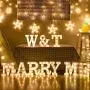 CJWPOWER Room Decor, LED Letter Signs, Cute Home Decor, Light Up Letter Signs for Wall, Bedroom, Party Decorations, Wedding, Birthday. Night Light and More (1)