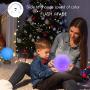 Moon Lamp, Sliding Control Moon Light, LOGROTATE 18 Colors LED Moon Night Lamp with Unique Stand, Remote&Sliding Control, Timing, USB Rechargeable, 6.0 in Moon Light Lamp for Kids Friends Lover Gifts