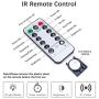 YIHONG Christmas Fairy String Lights USB Powered, 66ft 200LEDs Twinkle Lights with Timer, 8 Modes Firefly Lights Remote Control for Garden Patio Bedroom Indoor Decor - White