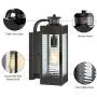 MOTINI Motion Sensor Outdoor Wall Light Lantern Modern Waterproof Wall Sconce with ORB Finish for Porch,Entryway Exterior Light Fixture,Bulb Included