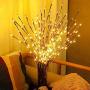 RENUS Branch Lights,6 Packs Twig Light USB Powered 8 Flashing Modes by Remote Control.Branch Lights for Indoor and Outdoor, Light Up Decorations for Halloween Thanksgiving Day and Christmas,Warm White