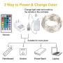 Color Changing Fairy String Lights: 66 Feet 200 Led Waterproof Twinkle Lights with Remote and Plug and 4 Light Modes for Craft Bedroom Ceiling Wedding Christmas 16 Colors