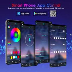 LED Lights for Bedroom 32.8 ft, TASMOR Bluetooth Led Strip Lights with App Control and Remote Music Sync Color Changing LED Light Strip for Home, Party Decoration