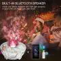 Star Projector Night Light, Galaxy Projector Lights with Bluetooth Speaker, 3 in 1 Music Starry Projector with LED Nebula Cloud Ocean Wave Projector Lights for Bedroom Adults Kids Christmas Gifts