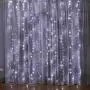 Twinkle Star 300 LED Window Curtain String Light for Christmas Wedding Party Home Garden Bedroom Outdoor Indoor Wall Decoration (White) Twinkle Star 300 LED Window Curtain String Light for Christmas Wedding Party Home Garden Bedroom Outdoor Indoor Wall Decoration (White)