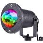 Water Wave Christmas Lights Projector - KOOT Outdoor Waterproof LED Ripple Garden Lights RGBW 10 Colors Water Effect or Flame Fire Effect with Remote for Patio Wedding Swimming Pool Display