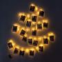 Photo Clip String Lights (16.4ft), 40 LED & Remote, Battery Powered – Gift for Teen Girl – Cute Teenage VSCO Stuff as Room Decor – Warm White Fairy Lights for Bedroom – Unique Dorm Decoration
