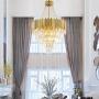 LITFAD 5-Tier Crystal Hanging Chandelier Modern Design Metal Chandelier Pendant Light LED Ceiling Hanging Light in Gold for Living Room Dining Room Bedroom Restaurant LITFAD 5-Tier Crystal Hanging Chandelier Modern Design Metal Chandelier Pendant Light LED Ceiling Hanging Light in Gold for Living Room Dining Room Bedroom Restaurant