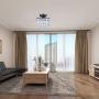 MonDaufie Crystal Chandelier Semi Flush Mount Lightght Fixture D10” Ceiling Light for Living Room Bedroom Hallway Kitchen