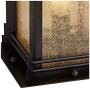 Hickory Point Asian Outdoor Light Fixture Bronze 16.5'' Textured Glass for Exterior House Porch Patio - Franklin Iron Works