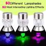 Solar Lights Outdoor - Outdoor Garden Lights, Color Changing LED Solar Powered Pathway Lights, Outdoor Landscape Lighting for Lawn/Patio/Yard/Walkway/Driveway (Stainless Steel)