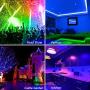 LED Strip Lights Compatible with Alexa and Google Assistant,LED Lights Music Sync, Controlled by Smart APP , 24-Key Remote 5050RGB Tape Led Lights for Bedroom(16.4ft)