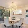 Modern 8 Lights Sputnik Chandeliers Semi Flush Mount Ceiling Light Fixture Mid Century Ceiling Pendant Lighting for Living Room Dining Room Bedroom Kitchen (Gold 10-Light)