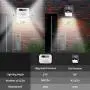 CAMMILE Solar Lights Outdoor 90 LED, 3 Optional Modes Wireless Motion Sensor Outdoor Light, Solar Security Lights IP65 Waterproof for Front Door, Yard, Garden Patio, Deck (4Pack) CAMMILE Solar Lights Outdoor 90 LED, 3 Optional Modes Wireless Motion Sensor Outdoor Light, Solar Security Lights IP65 Waterproof for Front Door, Yard, Garden Patio, Deck (4Pack)