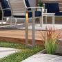 Focolux Garden Pathway Lights Outdoor, Yard Lights Cordless, LED Walkway Floor Lighting, IP65 Waterproof Landscape Column Bollard Lighting for Patio, Lawn(Warm White 9W)