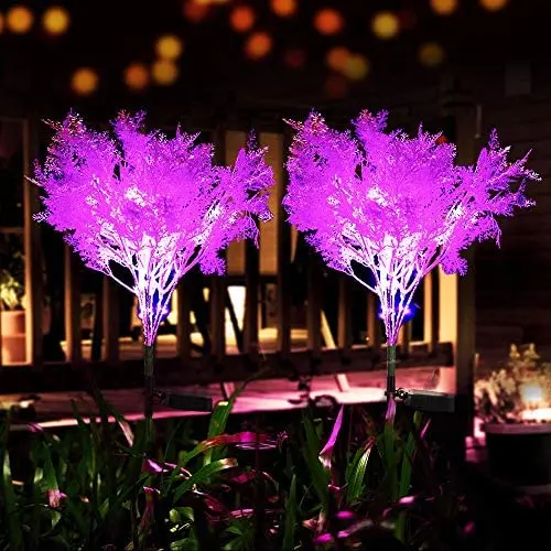 Neporal Solar-Garden-Lights-Outdoor-Decorative, Solar Flowers, 2 Pack Garden Lights Solar Powered IP65 Waterproof Solar Stake Lights Outdoor Decorative Garden Decor for Yard Patio Garden Pathway(Pink Neporal Solar-Garden-Lights-Outdoor-Decorative, Solar Flowers, 2 Pack Garden Lights Solar Powered IP65 Waterproof Solar Stake Lights Outdoor Decorative Garden Decor for Yard Patio Garden Pathway(Pink