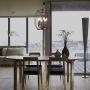 Infront Farmhouse Chandelier, 6-Light Modern Chandelier, Oil Rubbed Bronze Finish Dining Room Lighting Fixtures Chandeliers for Foyer Entryway Kitchen Room