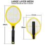 OCEANPAX Bug Zapper, Electric Fly Swatter Mosquito Killer, USB Rechargeable 4200V Bug Zapper Racket for Indoor, Outdoor Pest Control, LED Light, Safe to Touch with 3-Layer Safety Mesh OCEANPAX Bug Zapper, Electric Fly Swatter Mosquito Killer, USB Rechargeable 4200V Bug Zapper Racket for Indoor, Outdoor Pest Control, LED Light, Safe to Touch with 3-Layer Safety Mesh