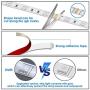 AMBOTHER RGB LED Strip Lights 32.8ft WiFi LED Light Strips Works with Alexa Google Assistant Remote APP Waterproof Dimmable Color Changing Flexible Rope Lights Sync with Music for Bedroom Home Kitchen