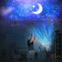 Fezax Star Night Light Projector, Romantic Starry Light with Bluetooth Speaker and Sound Activated, Nebula Galaxy Light Projector, 28 Lighting Effects for Bedroom, Home, Theatre, Room Decor, Party