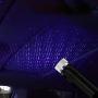 USB car Full Star Atmosphere Light Starlight Projection Night Light LED Interior Light Starry Night Light Modified car Interior Decoration - Plug and Play (Blue)