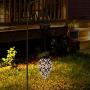 Hanging Solar Lights Tomshine Solar Lantern LED Garden Lights Metal Lamp Waterproof for Outdoor Hanging Decor