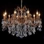 MEEROSEE Crystal Chandeliers Contemporary Chandelier Island Lighting 10 Lights Candle Pendant Ceiling Light Fixture for Dining Room Living Room Kitchen Bedroom Hallway Entry D35.4'' MEEROSEE Crystal Chandeliers Contemporary Chandelier Island Lighting 10 Lights Candle Pendant Ceiling Light Fixture for Dining Room Living Room Kitchen Bedroom Hallway Entry D35.4''