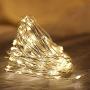 LED Fairy String Lights, 30 Pack 20 LED Micro Starry Lights Waterproof Silver Wire Battery Operated Lights Twinkle Star Lights Bottle Lights for Bedroom Garden Party Xmas (Warm White)