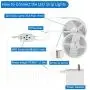 32.8Ft WiFi LED Strip Lights Music Sync Color Changing RGB LED Strip 24-Key Remote, Sensitive Built-in Mic, App Controlled LED Lights Rope Lights, Compatible with Alexa, Google Assistant