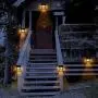 Solar Deck Lights, Led Outdoor Garden Decorative Wall Mount Fence Post Lighting, 6 Packs