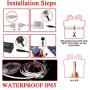 LED Strip Lights, 16.4ft RGBW Color Changing LED Lights Strip, 5050 180LEDs Flexible LED Tape Light with 44-Key IR Remote Controller and 12V Power Supply, Ideal for Home Bedroom and Holiday Decoration