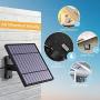 Solar Lights Outdoor, Hikeren IP65 Waterproof Solar Lights, 30 LED Spotlight, Easy-to-Install Security