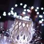 Led Fairy Lights Plug in, 66 Feet White Fairy Lights Bedroom, 200 LEDs Remote Control Fairy Lights with 8 Light Modes USB Fairy Lights for Indoor Outdoor Decoration Halloween Christmas Party Decor