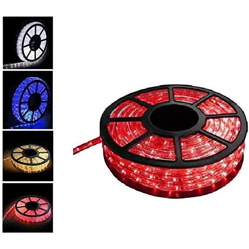 PCAFRS 50FT Waterproof LED Rope Lights, 15M 110V 540LEDs Led Strip Lights for Party Christmas Home Kitchen Bedroom Room Indoor Outdoor Decoration (Red, 50) PCAFRS 50FT Waterproof LED Rope Lights, 15M 110V 540LEDs Led Strip Lights for Party Christmas Home Kitchen Bedroom Room Indoor Outdoor Decoration (Red, 50)