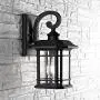 Safavieh PLT4010A Lighting Lolia Black Wall (LED Bulb Included) Outdoor Lantern
