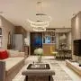 LED Chandeliers - BAYCHEER Modern Foyer Circular Pendant Lights Adjustable Hanging Ceiling Lights Fixtures Contemporary 3 Rings Lighting Dining Room Living Room Natural Light in White