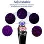 Auto Roof USB Star Night Light, Portable Romantic Atmosphere Light, Adjustable Car Interior Decoration Light Atmosphere Lamp for Car, Ceiling, Party, Bedroom, ect. (Plug and Play)