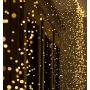String Lights Christmas/ Starry Lights 220 LEDs Waterfall Vine String Lights Battery Operated Copper Wire Branch Lights with Remote Timer for Garden OutdoorTree Decorative (Warm White)