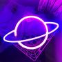 iceagle Planet Light Neon Signs Neon Lights for Wall Decor,USB or Battery LED Signs for Bedroom, Decorative Neon Light Sign for Christmas,Birthday Party, Living Room, Girls,Kids Room
