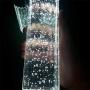 Contemporary 3-Light Mini Crystal Chandelier Long Base Ceiling Light Fixture for Dining Room, Kitchen, Bedroom