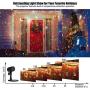 Christmas LED Projector Lights Outdoor: Red & Green Starry Projection Light 3 Working Modes Waterproof Plug in Mountable for Holiday House Indoor Outdoor Party New Year Decoration