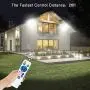 Solar LED Flood Light, 200W Dusk to Dawn Outdoor Floodlight Dimmable Daylight White Security LED Lighting with Remote Control, IP66 Waterproof for Billboard, Yard, Garden, Pathway Solar LED Flood Light, 200W Dusk to Dawn Outdoor Floodlight Dimmable Daylight White Security LED Lighting with Remote Control, IP66 Waterproof for Billboard, Yard, Garden, Pathway