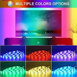 LED Strip Lights, 16.4ft Color Changing RGB LED Light Strip with Remote for Room, Bedroom, Party Christmas Decoration